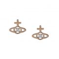 Womens Pink Gold Lalita Earrings 101470 by Vivienne Westwood from Hurleys