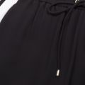 Womens Black/White Stripe Track Pants 35580 by Michael Kors from Hurleys