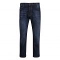 Mens Medium Blue J45 Modern Regular Fit Jeans 77971 by Emporio Armani from Hurleys