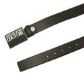 Mens Black Branded Buckle Belt 49796 by Versace Jeans Couture from Hurleys