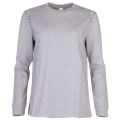 Casual Women Silver Tapapillon Sweat Top 22201 by BOSS from Hurleys