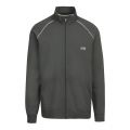 Mens Dark Green Mix & Match Soft Sweat Jacket 89122 by BOSS from Hurleys