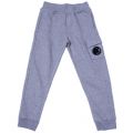 Boys Grey Melange Portal Pocket Jog Pants