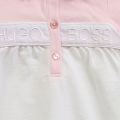Baby Pink Embroidered Logo Polo Dress 55873 by BOSS from Hurleys