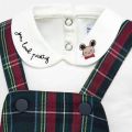 Infants Navy Tartan Pinafore Dress & Top Set 48481 by Mayoral from Hurleys