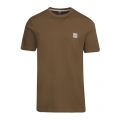 Casual Mens Dark Green Tales 1 S/s T Shirt 92877 by BOSS from Hurleys