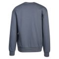 Mens Pale Green Embroidered Eagle Crew Sweat Top 55534 by Emporio Armani from Hurleys