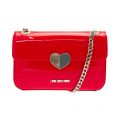 Womens Red Chain Strap Shoulder Bag 72776 by Love Moschino from Hurleys