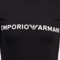 Mens Black Megalogo Slim Fit S/s T Shirt 107306 by Emporio Armani Bodywear from Hurleys
