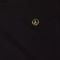 Mens Black Small Peace Badge Slim S/s T Shirt 39389 by Love Moschino from Hurleys