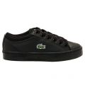 Child Black Straighset Trainers (10-1) 62682 by Lacoste from Hurleys