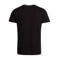 Mens Black Small Logo Ringer Slim Fit S/s T Shirt 83445 by Versace Jeans Couture from Hurleys