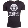 Mens Black Big Logo S/s Tee Shirt 66187 by Franklin + Marshall from Hurleys