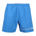 Mens Bright Blue Dolphin Repeat Logo Swim Shorts 107308 by BOSS from Hurleys