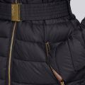 Womens Black Darley Moore Quilted Hooded Coat 100177 by Barbour International from Hurleys