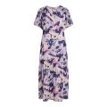 Womens Pastel Lilac Vicourtney Floral Maxi Dress 107637 by Vila from Hurleys