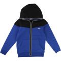Boys Electric Blue Colourblock Hooded Tracksuit 13313 by BOSS from Hurleys