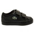 Infant Black Straightset Trainers (3-9) 62678 by Lacoste from Hurleys