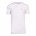 Mens White/Silver Train Core ID Pima S/s T Shirt 48290 by EA7 from Hurleys