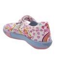 Girls White Dorothy Unicorn Dolly Shoes (24-34) 86007 by Lelli Kelly from Hurleys