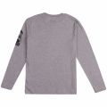 Boys Grey Melange Printed Back L/s T Shirt 77664 by C.P. Company Undersixteen from Hurleys