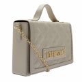 Womens Ivory Quilted Top Handle Crossbody Bag 75565 by Love Moschino from Hurleys