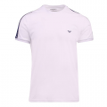 Mens White Logoband Trim Regular Fit S/s T Shirt 107299 by Emporio Armani Bodywear from Hurleys