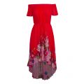 Womens Red Gillyy Berry Sundae Bardot Dress 42103 by Ted Baker from Hurleys