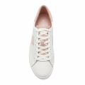 Womens White/Rose Colby Embossed Trainers 74992 by Michael Kors from Hurleys