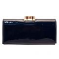 Womens Dark Blue Merlow Crystal Bobble Patent Matinee Purse 60797 by Ted Baker from Hurleys