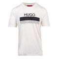 Mens Natural Daitai S/s T Shirt 100076 by HUGO from Hurleys