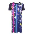Womens Navy Floral Printed T Shirt Dress 20047 by PS Paul Smith from Hurleys