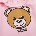 Baby Sugar Rose Toy Frill Sweat Top 90658 by Moschino from Hurleys