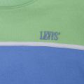 Womens Green/Marina Celeste Colourblock Sweat Top 57827 by Levi's from Hurleys