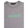 Kids Medium Grey Marl S-Box 1 S/s T Shirt 107488 by Napapijri from Hurleys