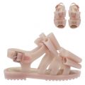 Vivienne Westwood Girls Pink Bows Mini Flox 21 Sandals (4-9) 36686 by Mini Melissa from Hurleys