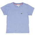 Boys Cloudy Blue Classic S/s T Shirt 14879 by Lacoste from Hurleys