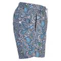 Mens Green Paisley Swim Shorts 57565 by Pretty Green from Hurleys