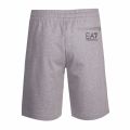 Mens Medium Grey Melange Train Logo Series Side Sweat Shorts 38388 by EA7 from Hurleys