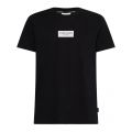 Mens Black Chest Box Logo S/s T Shirt 85646 by Calvin Klein from Hurleys