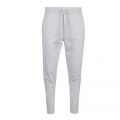 Mens Grey Lounge Artist Stripe Jersey Pants 97689 by PS Paul Smith from Hurleys