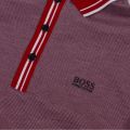 Athleisure Mens Navy Paddy 2 Regular Fit S/s Polo Shirt 44711 by BOSS from Hurleys
