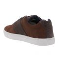 Mens Dark Tan Dannez Trainers 21724 by Ted Baker from Hurleys