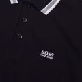 Mens Black Paddy S/s Polo Shirt 83371 by BOSS from Hurleys