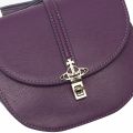Womens Purple Sofia Mini Saddle Bag 75983 by Vivienne Westwood from Hurleys