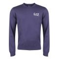 Mens Navy Train Core ID Crew Sweat Top 30589 by EA7 from Hurleys
