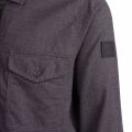 Casual Mens Charcoal Lom-Zip Overshirt 80105 by BOSS from Hurleys