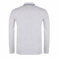 Athleisure Mens Grey Pilsy Tipped L/s Polo Shirt 28165 by BOSS from Hurleys