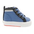 Boss Boys Blue Delave Basketball Trainers 6893 by BOSS from Hurleys