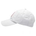 Boys Mist White Patch Cap 90463 by Parajumpers from Hurleys